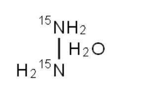 产品采购:肼-15N2 一水合物 CAS 145571-73-9