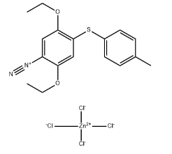 产品采购：2,5-二乙氧基-4-[(4-甲基苯基)硫]重氮苯四氯锌酸盐 CAS 38656-51-8