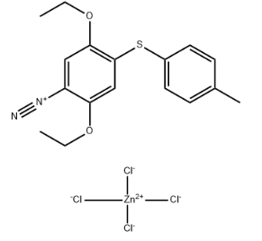 产品采购：2,5-二乙氧基-4-[(4-甲基苯基)硫]重氮苯四氯锌酸盐 CAS 38656-51-8