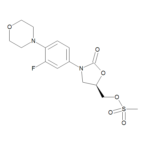 产品采购：(R)-N-[3-(3-氟-(4-吗啉基)苯基)-2-氧代-5-唑烷基]甲醇甲磺酸酯 CAS 174649-09-3