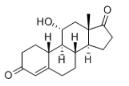 Structure of 11a-Hydroxy-estr-4-ene-3,17-dione CAS 6615-00-5