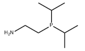 Structure of 2-(Di-i-propylphosphino)ethylamine, min. 97% (10 wt% in THF) CAS 1053657-14-9