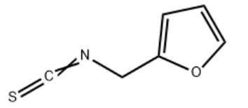Structure of 2-FURFURYL ISOTHIOCYANATE CAS 4650-60-6