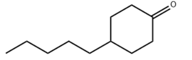 Structure of 4-Pentylcyclohexanone CAS 61203-83-6