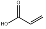 Structure of ACRYLIC ACID, AMMONIUM SALT POLYMER CAS 9003-03-6