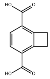 Structure of Bicyclo[4.2.0]octa-1,3,5-triene-2,5-dicarboxylic acid CAS 145708-73-2