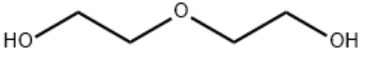 Structure of Diethylene glycol CAS 111-46-6