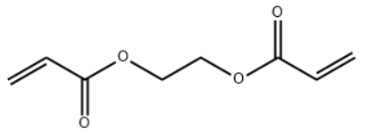 Structure of ETHYLENE DIACRYLATE CAS 2274-11-5