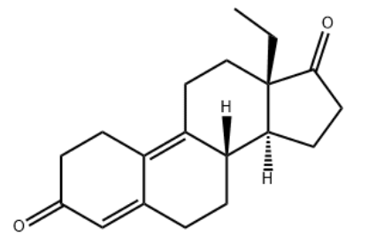Structure of Ethyldienedione CAS 20799-05-7
