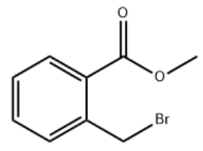 Structure of Methyl 2-bromomethylbenzoate CAS 2417-73-4