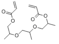 Structure of Tri(propylene glycol) diacrylate CAS 42978-66-5