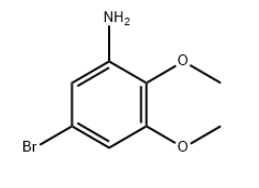 structure of 5-Bromo-2,3-dimethoxyaniline CAS 1404548-74-8