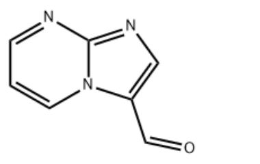 structure of IMIDAZO[1,2-A]PYRIMIDINE-3-CARBALDEHYDE CAS 106012-56-0